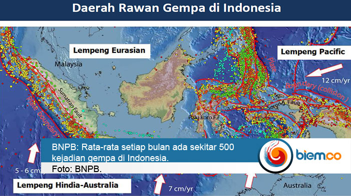 Prediksi Bencana Geologi 2019, Ada 214 Sumber Gempa Baru Di Indonesia ...