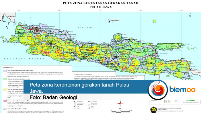 Awal 2019 Potensi Gerakan Tanah Di Indonesia Tinggi Dan