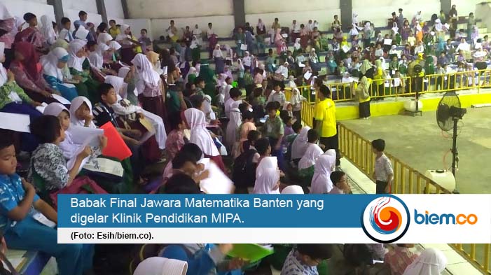 Ratusan Siswa Sd Ikuti Final Jawara Matematika Banten Biem Co